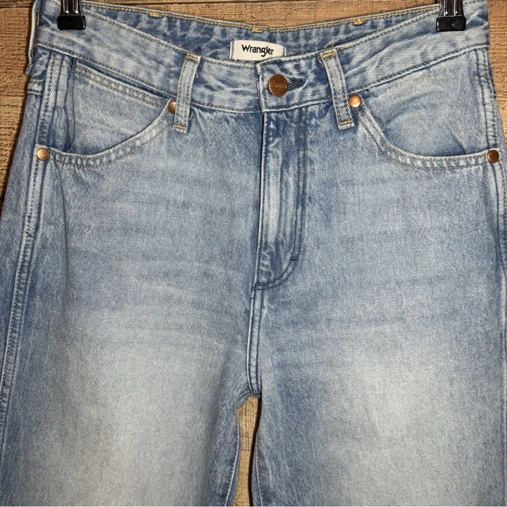 WRANGLER Wanderer 622 Jeans size 26 High Rise Flare 30” Inseam Bell Bottoms - Picture 5 of 13